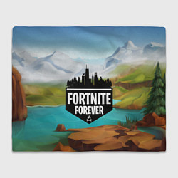 Плед флисовый Fortnite Forever, цвет: 3D-велсофт