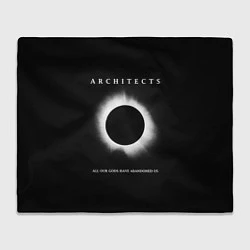 Плед флисовый Architects: Black Eclipse, цвет: 3D-велсофт
