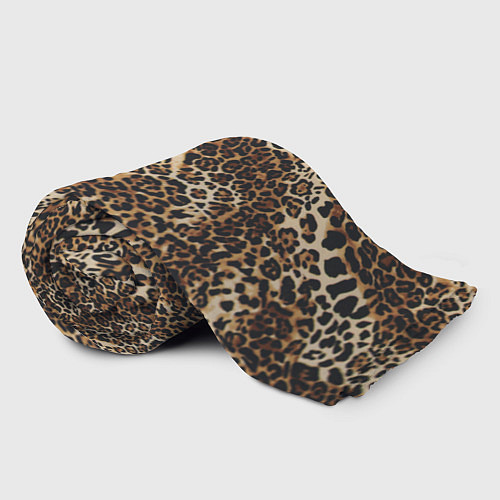 Плед Шкура леопарда / 3D-Велсофт – фото 2
