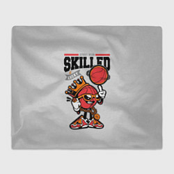 Плед флисовый Skilled and lucky ball, цвет: 3D-велсофт