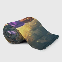 Плед флисовый Фриск и Азриэль, цвет: 3D-велсофт — фото 2