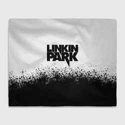 Плед флисовый LINKIN PARK, цвет: 3D-велсофт