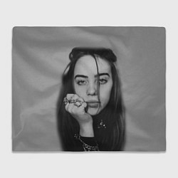 Плед флисовый BILLIE EILISH, цвет: 3D-велсофт