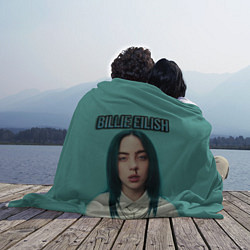 Плед флисовый BILLIE EILISH, цвет: 3D-велсофт — фото 2