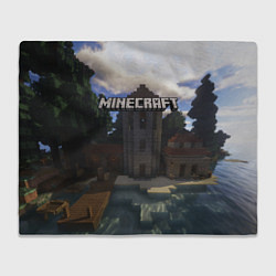 Плед флисовый MINECRAFT, цвет: 3D-велсофт