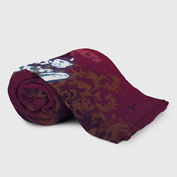 Плед флисовый Агата Кристи, цвет: 3D-велсофт — фото 2