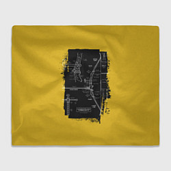 Плед флисовый Recurve bow, цвет: 3D-велсофт