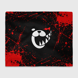 Плед флисовый MONOKUMA, цвет: 3D-велсофт