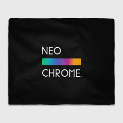 Плед флисовый NEO CHROME, цвет: 3D-велсофт