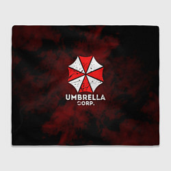 Плед флисовый UMBRELLA CORP, цвет: 3D-велсофт