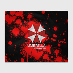 Плед флисовый UMBRELLA CORP, цвет: 3D-велсофт