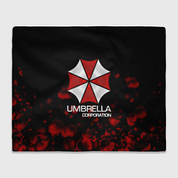 Плед флисовый UMBRELLA CORP, цвет: 3D-велсофт