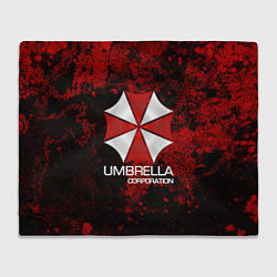 Плед флисовый UMBRELLA CORP, цвет: 3D-велсофт