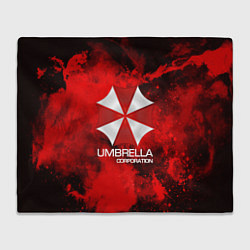 Плед флисовый UMBRELLA CORP, цвет: 3D-велсофт