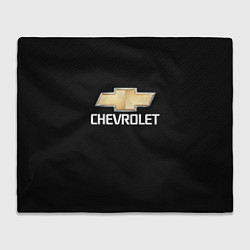 Плед флисовый CHEVROLET, цвет: 3D-велсофт