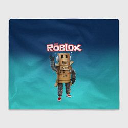 Плед флисовый ROBLOX, цвет: 3D-велсофт