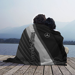 Плед флисовый Mercedes-Benz, цвет: 3D-велсофт — фото 2