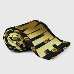 Плед флисовый Fortnite Gold, цвет: 3D-велсофт — фото 2
