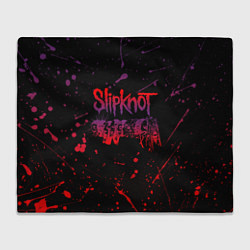 Плед флисовый SLIPKNOT, цвет: 3D-велсофт