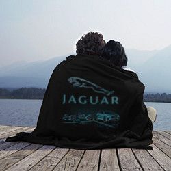 Плед флисовый Jaguar, цвет: 3D-велсофт — фото 2