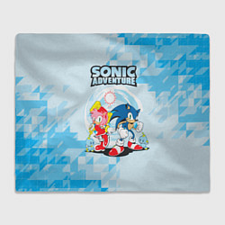 Плед флисовый Sonik, цвет: 3D-велсофт