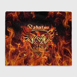 Плед флисовый SABATON, цвет: 3D-велсофт