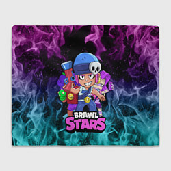 Плед флисовый BRAWL STARS PENNY,, цвет: 3D-велсофт