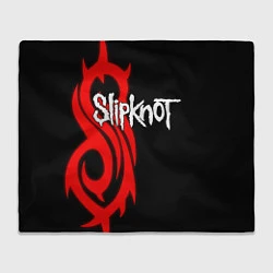 Плед флисовый Slipknot 7, цвет: 3D-велсофт