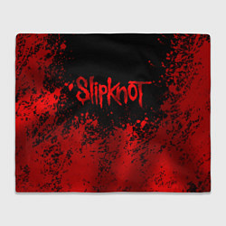 Плед флисовый Slipknot 9, цвет: 3D-велсофт