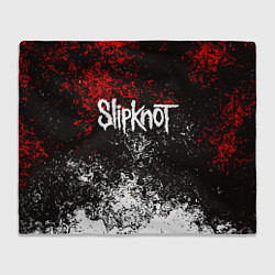 Плед флисовый SLIPKNOT, цвет: 3D-велсофт