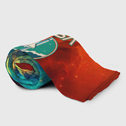 Плед флисовый NASA, цвет: 3D-велсофт — фото 2