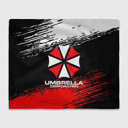 Плед флисовый Umbrella Corporation, цвет: 3D-велсофт