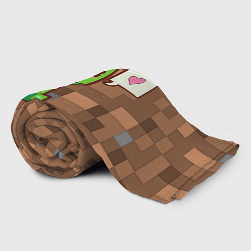 Плед Minecraft Creeper / 3D-Велсофт – фото 2