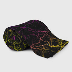 Плед флисовый Молнии, цвет: 3D-велсофт — фото 2