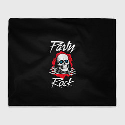 Плед флисовый Rock Party, цвет: 3D-велсофт