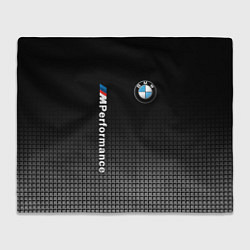 Плед флисовый BMW M PERFORMANCE, цвет: 3D-велсофт