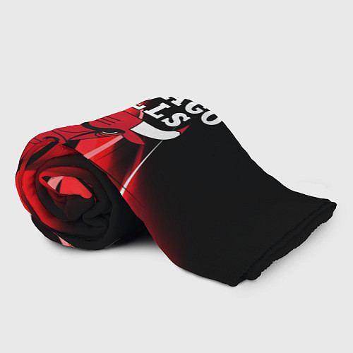 Плед CHICAGO BULLS / 3D-Велсофт – фото 2