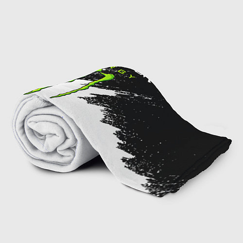 Плед MONSTER ENERGY / 3D-Велсофт – фото 2