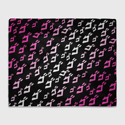 Плед флисовый JOJOS BIZARRE ADVENTURE, цвет: 3D-велсофт