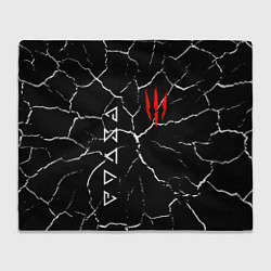 Плед флисовый The Witcher, цвет: 3D-велсофт