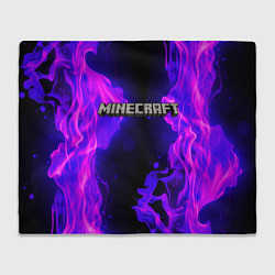 Плед флисовый MINECRAFT, цвет: 3D-велсофт