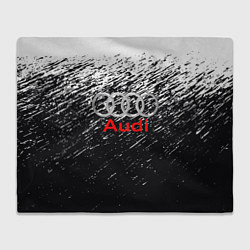 Плед флисовый AUDI, цвет: 3D-велсофт