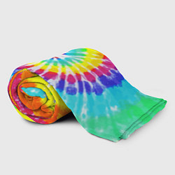 Плед флисовый TIE-DYE СТЕНА, цвет: 3D-велсофт — фото 2