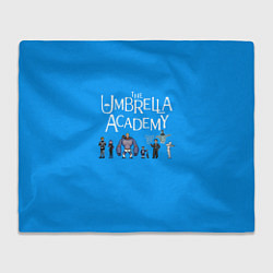 Плед флисовый The umbrella academy, цвет: 3D-велсофт