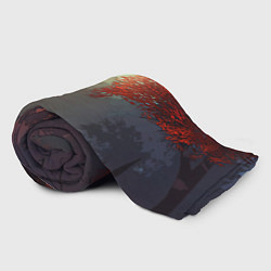 Плед флисовый Самурай, цвет: 3D-велсофт — фото 2