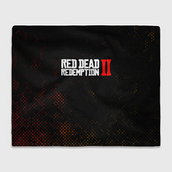 Плед флисовый RED DEAD REDEMPTION 2, цвет: 3D-велсофт