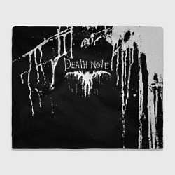 Плед флисовый Death Note, цвет: 3D-велсофт