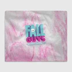 Плед флисовый Fall Guys, цвет: 3D-велсофт