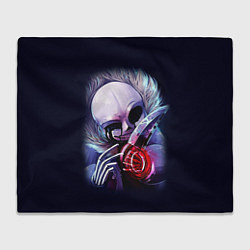 Плед флисовый UNDERTALE SANS, цвет: 3D-велсофт