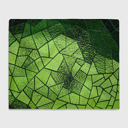 Плед флисовый Мозайка из стекла, цвет: 3D-велсофт